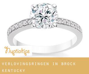 Verlovingsringen in Brock (Kentucky)