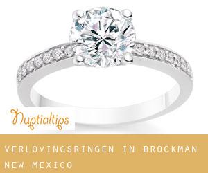 Verlovingsringen in Brockman (New Mexico)