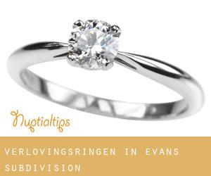 Verlovingsringen in Evans Subdivision