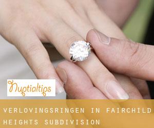 Verlovingsringen in Fairchild Heights Subdivision