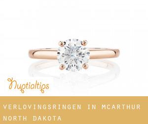 Verlovingsringen in McArthur (North Dakota)