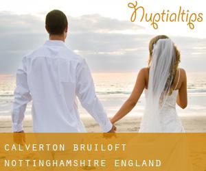 Calverton bruiloft (Nottinghamshire, England)
