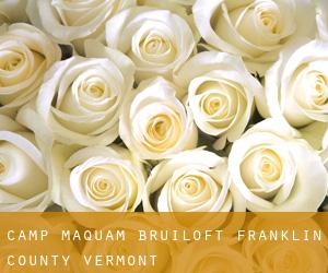 Camp Maquam bruiloft (Franklin County, Vermont)