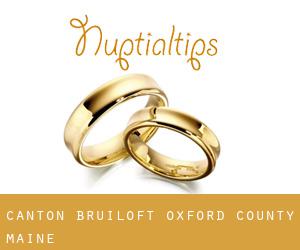 Canton bruiloft (Oxford County, Maine)