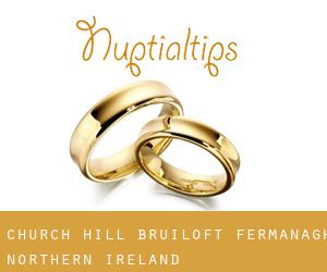 Church Hill bruiloft (Fermanagh, Northern Ireland)