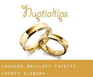 Concord bruiloft (Fayette County, Alabama)