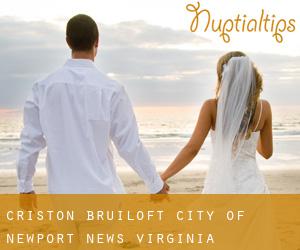 Criston bruiloft (City of Newport News, Virginia)