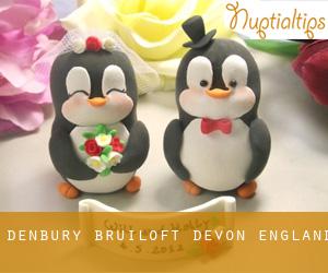 Denbury bruiloft (Devon, England)