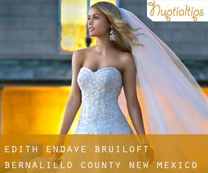 Edith Endave bruiloft (Bernalillo County, New Mexico)