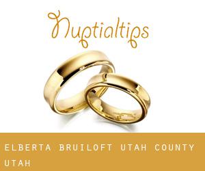 Elberta bruiloft (Utah County, Utah)