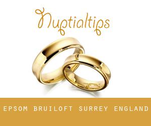 Epsom bruiloft (Surrey, England)