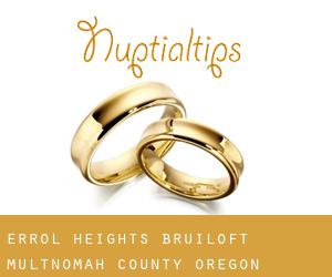 Errol Heights bruiloft (Multnomah County, Oregon)