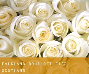 Falkland bruiloft (Fife, Scotland)