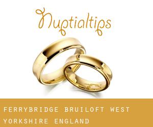 Ferrybridge bruiloft (West Yorkshire, England)