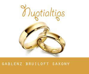 Gablenz bruiloft (Saxony)