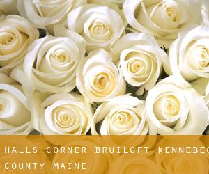 Halls Corner bruiloft (Kennebec County, Maine)