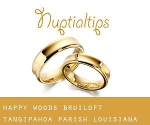 Happy Woods bruiloft (Tangipahoa Parish, Louisiana)