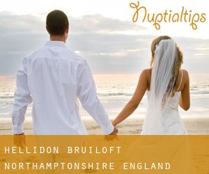 Hellidon bruiloft (Northamptonshire, England)