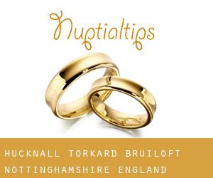 Hucknall Torkard bruiloft (Nottinghamshire, England)