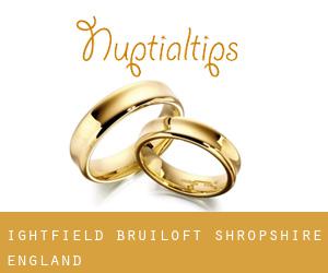 Ightfield bruiloft (Shropshire, England)