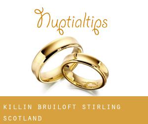 Killin bruiloft (Stirling, Scotland)
