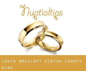 Leota bruiloft (Uintah County, Utah)