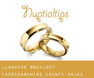 Llanafan bruiloft (Cardiganshire County, Wales)