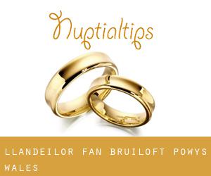 Llandeilor-Fan bruiloft (Powys, Wales)