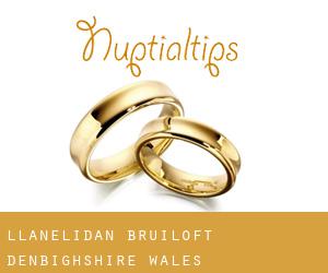 Llanelidan bruiloft (Denbighshire, Wales)