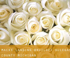 Macks Landing bruiloft (Allegan County, Michigan)