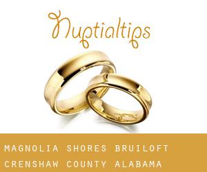 Magnolia Shores bruiloft (Crenshaw County, Alabama)