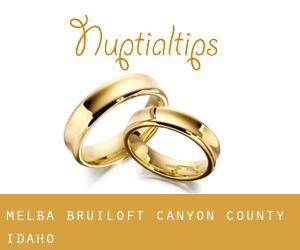 Melba bruiloft (Canyon County, Idaho)