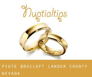 Piute bruiloft (Lander County, Nevada)