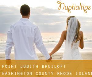 Point Judith bruiloft (Washington County, Rhode Island)