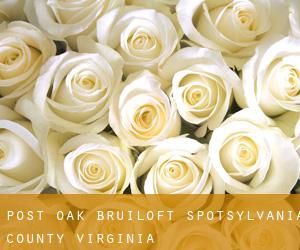 Post Oak bruiloft (Spotsylvania County, Virginia)