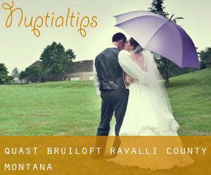 Quast bruiloft (Ravalli County, Montana)