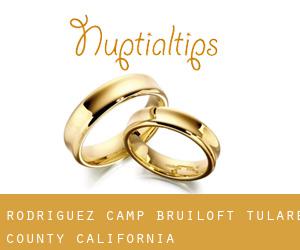 Rodriguez Camp bruiloft (Tulare County, California)