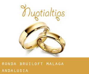 Ronda bruiloft (Malaga, Andalusia)