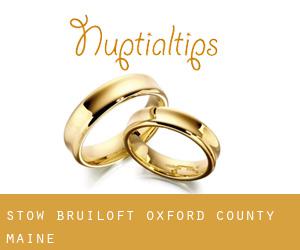 Stow bruiloft (Oxford County, Maine)