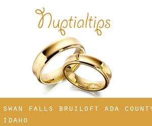 Swan Falls bruiloft (Ada County, Idaho)