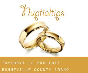 Taylorville bruiloft (Bonneville County, Idaho)