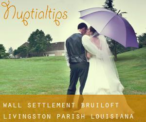 Wall Settlement bruiloft (Livingston Parish, Louisiana)